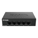 Network Switch D-Link DGS-105GL/E Unmanaged Gigabit Ethernet (10/100/1000) Black