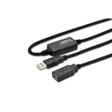 Καλώδιo USB Digitus DA-73100-1 10 m 2.0 A Black