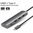 USB Hub Wavlink SUPERSPEED 3.0 Type-C 4-PORT ALUMINUM