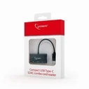 Card Reader Gembird COMPACT USB Type-C SDXC COMBO Black