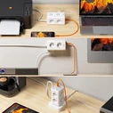 Tessan Smart Πολύπριζο 6 Θέσεων με Καλώδιο 2m TS-306TS-C