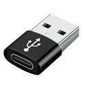 Αντάπτορας USB Cablexpert USB AM to USB-C FEMALE Adapter Black