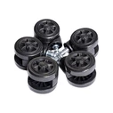 Ρόδες Καρέκλας Set Of Wheels (5Pcs/Set) for Gc-02