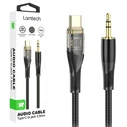 Καλώδιο USB Lamtech AUDIO Type-C TO 3.5MM JACK Black 1M