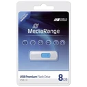 USB Flash 8GB MediaRange USB 2.0 Slider blue