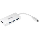 USB Hub Trendnet TUC-H4E 4-port USB3.0 Ultra-Mini-Hub an USB-C without power supply