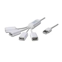 USB Hub DIGITUS , USB2.0 white 4 Θυρώνl