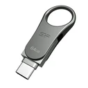 USB Flash 64GB Silicon Power C80 Silver Type-C Ready USB 3.0