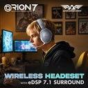 Gaming Headset Armaggeddon Edsp 7.1 Surround Quad-Mode Wireless Orion 7 Sierra