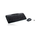 Σετ Πληκτρολόγιο Και Ποντίκι Ασύρματο Logitech MK330 RF QWERTY US International Black