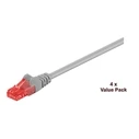 Microconnect U/UTP Cat.6 (Gigabit) Ethernet Network Cable 20m Grey Flat Patch Cable V-UTP620VP