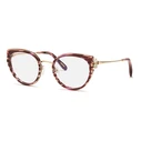 Chopard VCH367V5201G2 Women's Eyeglasses Frame - 52/20/135 mm, Metal, Red