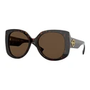 Γυναικεία Γυαλιά Ηλίου Versace VE4375F-10873  - Καφέ φακοί, Ακετάτ σκελετός, 53/18/135 mm