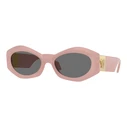 Versace Women Sunglasses VE4466U 546387 - Pink Acetate Frame, Grey Lenses, 54/19/140 mm