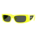 Versace Sunglasses VE4482-544987 - Men's, Yellow Frame, Grey Lenses, 57/16/135 mm