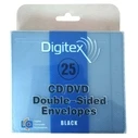 Φάκελοι Διπλής Όψης Digitex CD/DVD