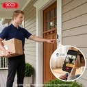 XO CR22 Έξυπνο Βίντεο Κουδούνι 4MP (2K QHD) Wi‑Fi / Bluetooth