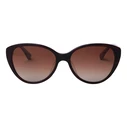 KATE SPADE Visalia Women's Sunglasses - Brown Acetate Frame with Brown Gradient Lenses (55/16/140 mm)