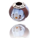 Γυναικείο Charm Viceroy Vmb0002-24 (1cm) από Ασήμι Blue, Brown