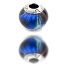 Γυναικείο Charm Viceroy Vmb0048-25 (1cm) από Ασήμι Blue, Black