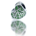 Γυναικείο Charm Viceroy Vmm0098-03 (1cm) από Ασήμι Green