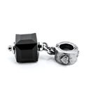 Γυναικείο Charm Viceroy Vmm0127-05 (1cm) από Ασήμι Black