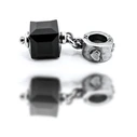 Γυναικείο Charm Viceroy Vmm0127-05 (1cm) από Ασήμι Black