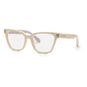 Roberto Cavalli Women's Eyeglasses VRC073M5509X7 (55/18/140) Beige Acetate
