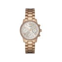 Γυναικείο Ρολόι Guess W0623L2 (36,5mm) Μεταλλικό Μπρασελέ Ροζ