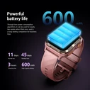 Blackview W10 Pro 46mm Smartwatch με Παλμογράφο (Ροζ)