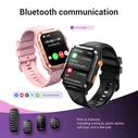 Blackview W10 Pro 46mm Smartwatch με Παλμογράφο (Ροζ)