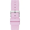 Γυναικείο Ρολόι Guess W1223L1 (42mm) Καουτσούκ Λουράκι Ροζ