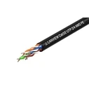 Lanview U/UTP Cat.5e (Gigabit) Καλώδιο Δικτύου Ethernet 305m Μαύρο LVN122149