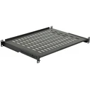 Lanview Ράφι 1τμχ RAS400BL - Ράφι για Rack 19'' Μαύρο
