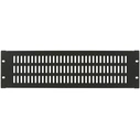 Lanview Ράφι 3τμχ RAB210BL - Σετ 3 ραφιών για 19" Rack (Μαύρο)