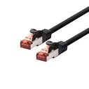 Logon F/UTP Cat.6 (Gigabit) Καλώδιο Δικτύου Ethernet 7m Μαύρο TCF66F070BL