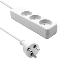 ProXtend Πολύπριζο 3 Θέσεων με USB-A και Καλώδιο 3m KIT3-KIT03W