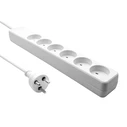 ProXtend Πολύπριζο 6 Θέσεων με Καλώδιο 1m KIT6-KIT01W