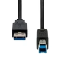ProXtend Καλώδιο USB-A αρσενικό σε USB-B αρσενικό 0.5 m Μαύρο