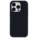 eStuff Back Cover Σιλικόνης Μαύρο (iPhone 15 Pro)
