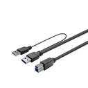 Vivolink USB 3.0 καλώδιο USB-A αρσενικό σε USB-B αρσενικό