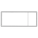 Capture 700 Αυτοκόλλητες Ετικέτες σε Ρολό 105x251mm (Λευκό)