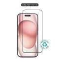 eStuff Infinite iPhone 16 Screen Protector Full Cover Tempered Glass Titan Shield - 50 pcs Bulk Pack