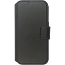 eStuff Infinite Milan iPhone 16 Pro Max Black Wallet Cover (50% Recycled PC, 37% Recycled PU)