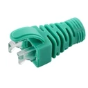 Microconnect Κάλυμμα (Boot) Προστασίας RJ45 Cat5e/Cat6/Cat6a έως 6.5mm - Πράσινο, 100 τεμ.