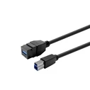 Vivolink Keystone Black USB 3.0 A (female) to B (male) - PROKEYUSB3AFBM2B