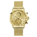 GUESS W1310G2 Men's Quartz Watch 44 mm - Gold Stainless Steel