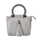 Γυναικεία Τσάντα Mia Tomazzi Wb201297Grey 21X18X7cm Beige