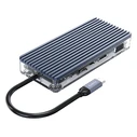 Docking Station Orico Wb-11P, 11 Θυρών, USB-C Σύνδεση, 100W Pd, 4K, Γκρι