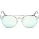 Unisex Γυαλιά Ηλίου Web We0182-18C (51/22/140 mm) Silver Havana Grey Silver/Mirror